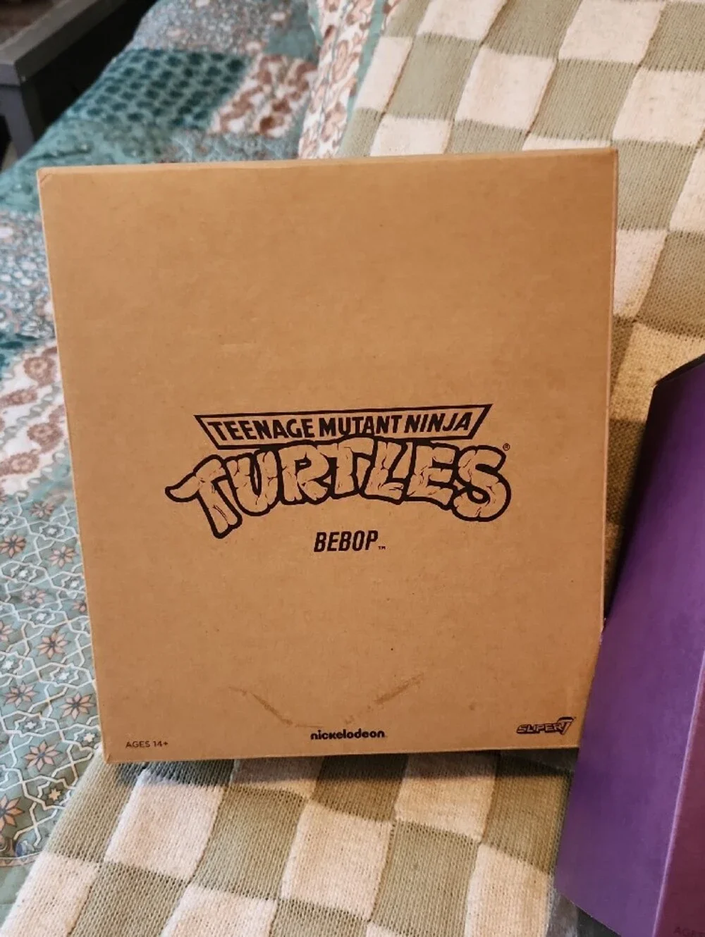 Bebop Teenage MUTANT Ninja  Figurine. Powerhouse Punk Enforcer For The Foot Clan